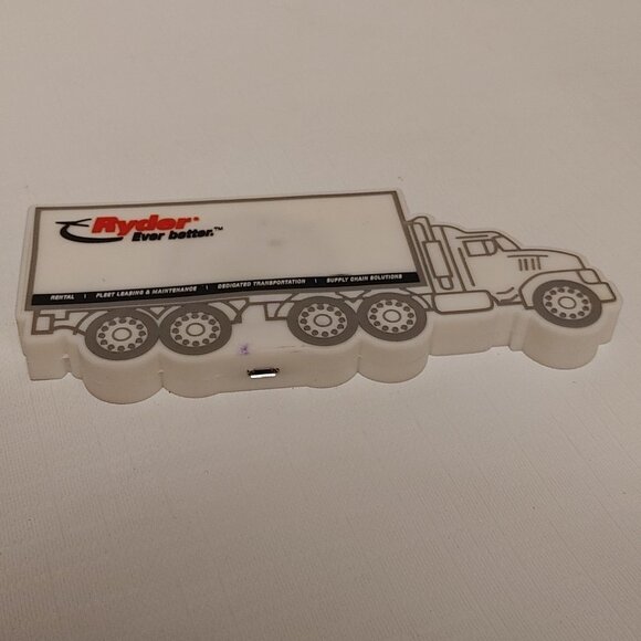 UNIQUE Ryder Trucking Company USB Light Up Transport truck WORKS - Picture 2 of 3